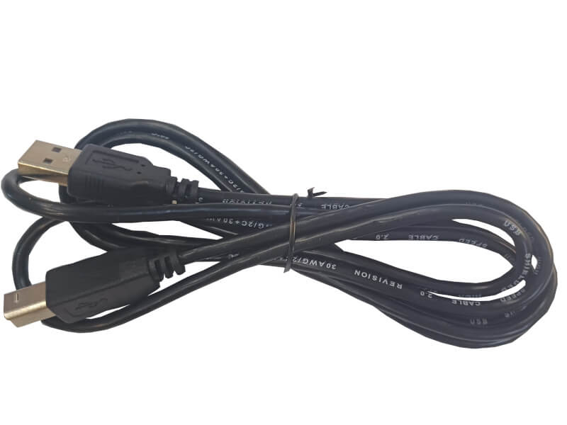 Кабель шт.USB A - шт.USB В тип 2.0 (1,5м) черный NETKO Optima