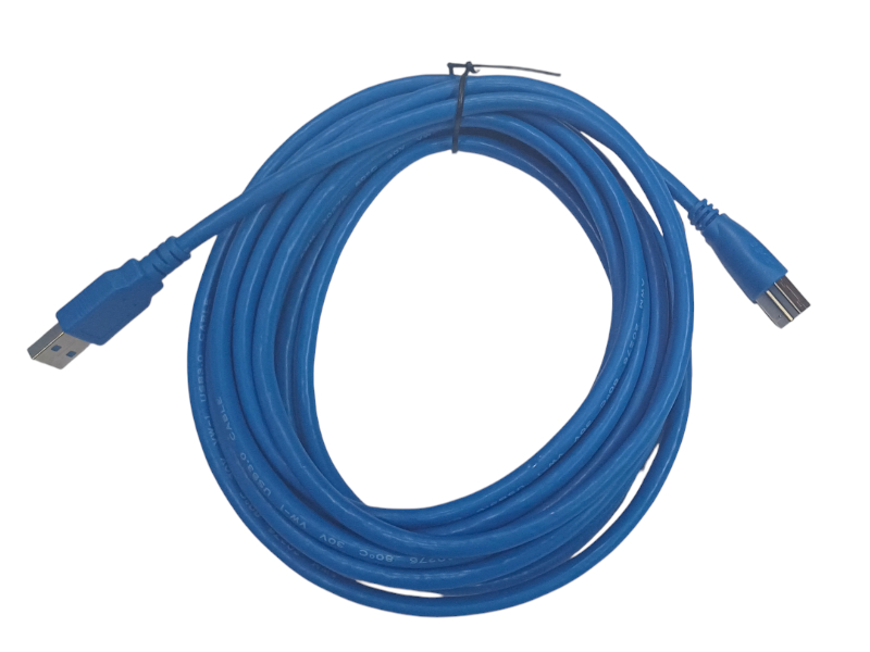 Кабель шт.USB A - шт.USB B 3.0 (5м), синий, NETKO Optima купить. Код товара: 70215